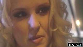 German Teen Dominatrix Spanked Hard in Doggy Style - Natural Tits & Tight Pussy