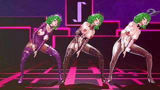 Mmd R-18 Anime Girls Sexy Dancing clip 127