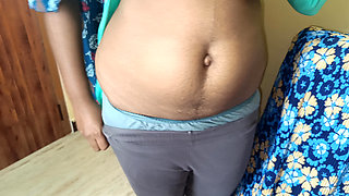 Green Colour Chudi College Student