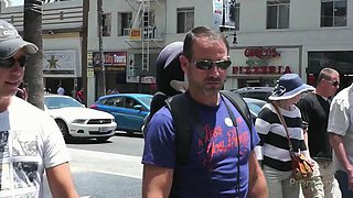 Andy San Dimas hangs around Hollywood and visits a wax museum by ATK Girlfriends: Porn