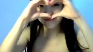 Korean squirt on cam: Asian, Masturbation  Webcam Porn