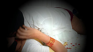 first night sex story of newly married couples. Wife Sex with Husband with Passionate Love Enjoying