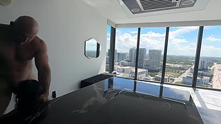 Hot Italian Babe Michela Sucks Whipped Cream off Jmacs Cock