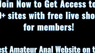 Dazzling Cory's anal clip