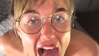 He always gets a blowjob before and after work