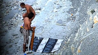 Beach Voyeur - Dick Sucking