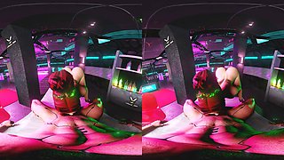 Deepthroat Blowjob (Oral Sex) Featuring Scarlet Fyre