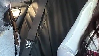 Babe Young Bitch Tried to Cheat a Taxi Driver and Got Fucked Hard