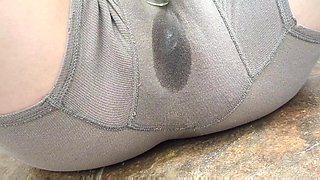 MTF twink squirts during solo toying session - Amateur Masturbation