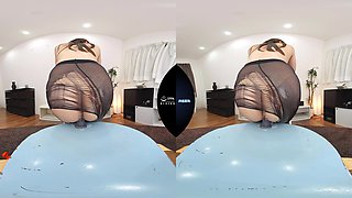 Big Butts In Pantyhose Masturbating With Dildos