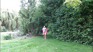 Jenny Glam Gets Caught Trespassing the Swimming Pool - Must Pay with Sex