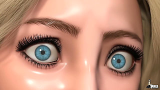 Thick PAWG Gets an Extreme Creampie From Her Futa Boss