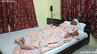 Indian hot nurse emotional sex clip