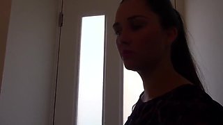 Brunette Chick Sprayed From - Pixie Little