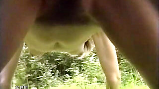 Blowjob in the park.