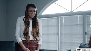 UNSPOILED TABOO Perv Priest Bangs The Arse Assfucking Maniac Nubile - Gia Derza