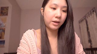 Charming ASMR with cute Asian girl Alize Zaide
