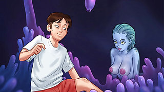 anon and dabby make hit seen in summertime saga part 7