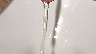 Compilation! Morning Yellow Pee! Close-up! POV!