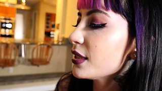 Fetish strapon femdoms cumshot