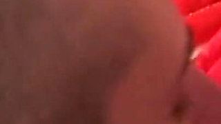 Horny brunette gets banged by three guys