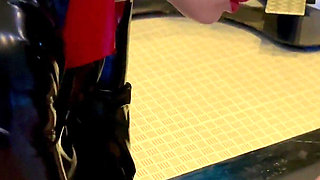 Miss Alessa Milano's Toilet Slave Humiliation on the Rack