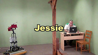 Jessy2 Spanking Machine - Breast Whipping