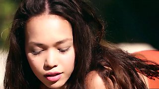 Hot naked asian teen needs some downtime