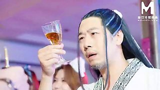 ModelMedia Asia - Party Boy Qu Yuan - Ancient Cock Fucks Modern Pussy