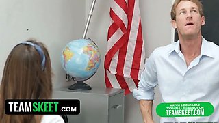 Innocenthigh - Cassidy Klein screws while in detention