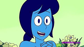 Hot Lesbian Cartoon - Peridot's Botany Class XXX Hentai Parody
