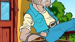 Redneck's Wife. Cartoon. Animation