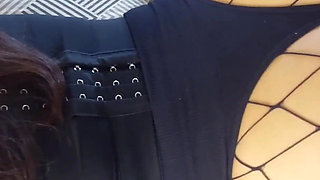 horny Halloween Witch with Big Ass Takes My Cock Deep From Behind