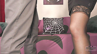 Sinn Sage's Hairy Muff Gets Hard Fucked By Her Lover's Cock!