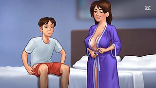 Debbie's wild summertime saga hentai gameplay with all the naughty fun