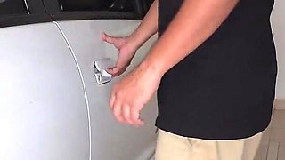 The Hottest Girl of All Time. Sexy Colombian Babe Fucking in the Car.