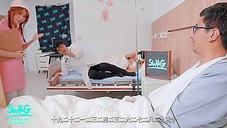 The Hospital: Slutty Nurse Gets Fucked By Doctor And Patient