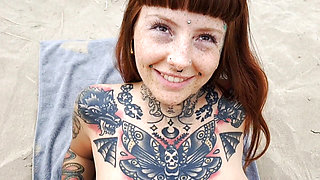 Sex on Nudist Beach