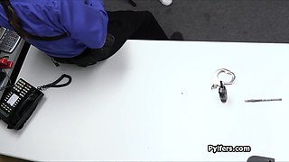 Shagged for lifted jewelry in panties