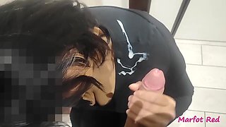 I Fix Her Washing Machine and the Lady Pays Me with a Great Blowjob. Housewife MILF