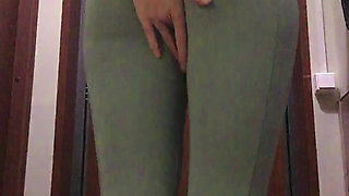 COMPILATION Female Domination in stockings and leggings, foot fetish! Lick my cunt and anus, whore!