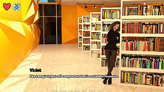 Elmwood University #23 - Romantic Date With Hot Busty Goth Girl