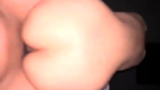 Perfect ass brunette sucing and banging POV