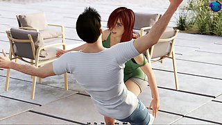 3D anime porn with big tits and gaping pussies featuring Loveskysan69real