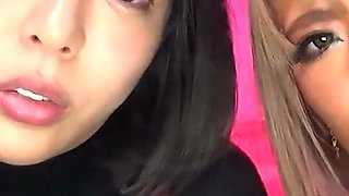 Risa and Yua Nanami Humiliate You with Saliva-drenched Tongues and Smoky Breath. a Filthy POV Punishment Dripping with Spit