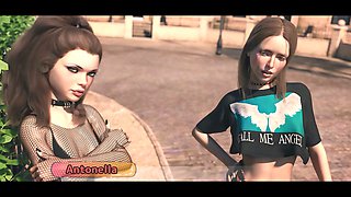 Anime fantasy edging with Misskitty2k in a wild cartoon adventure