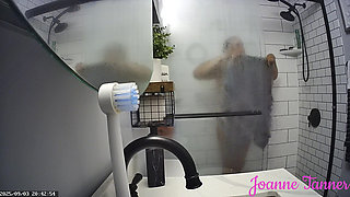 Mrs. Joanne Tanner a Real Public Schoolteacher Exposing Herself in the Shower September 03 2025