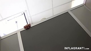 Trashy Bitch Gets Mouth Peed In Toilet 11 Min With Gundula Pervers