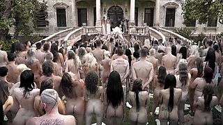 Perverse Family Involve a Submissive Slim Maid Into Wild Dirty Orgy During The Dinner In the Mansion