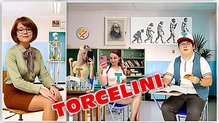 TORCELINI. School. Biology lesson 7. Teacher Wixter. SFW